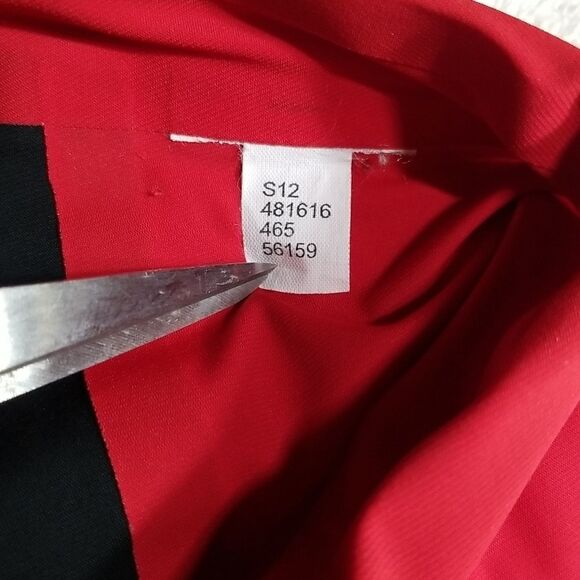 Oakley Blade Shorts Womens Size Medium Black Red Compression Liner Waist Tie - Picture 7 of 7